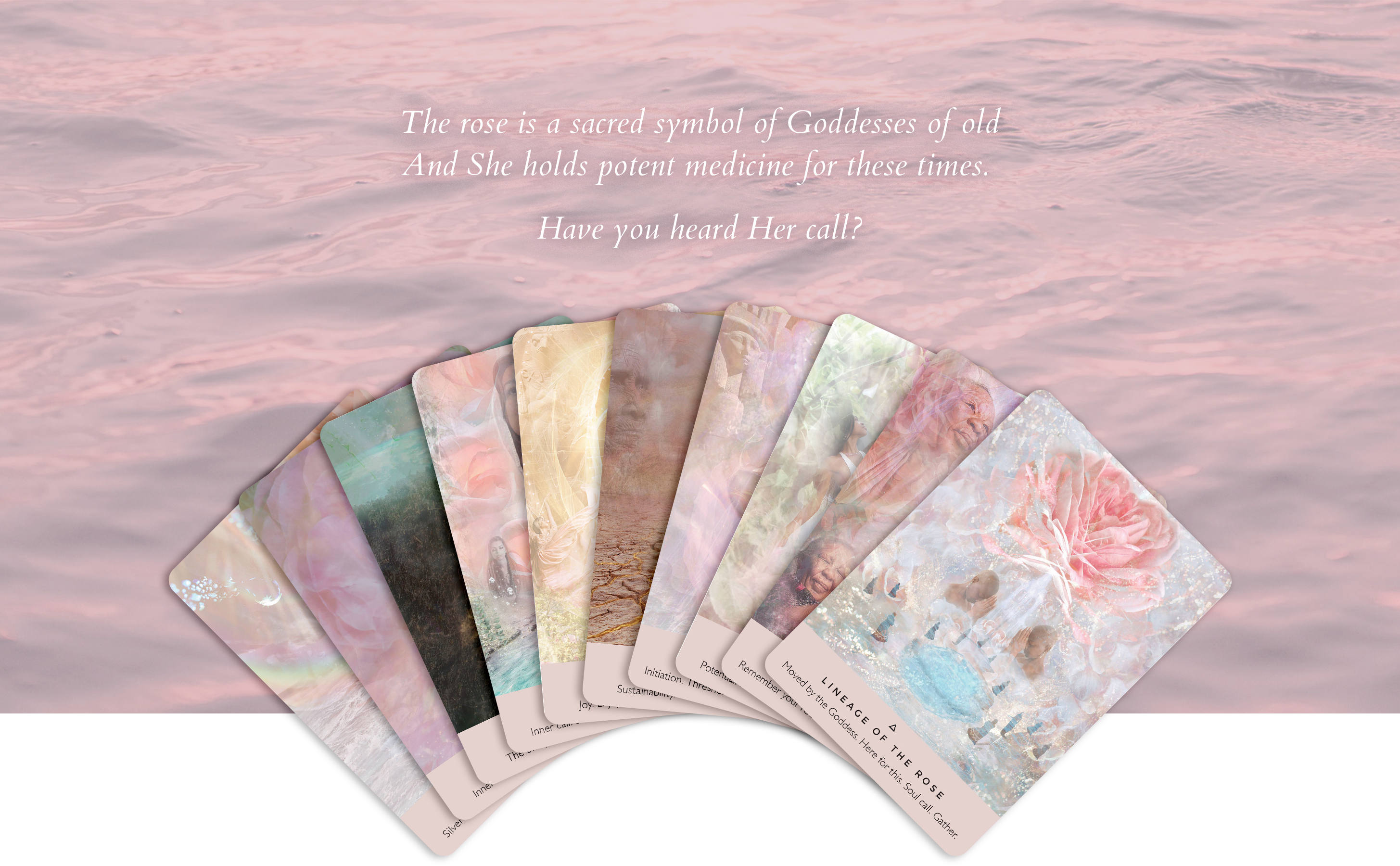 The Rose Oracle Cards - Heavenly Crystals Online