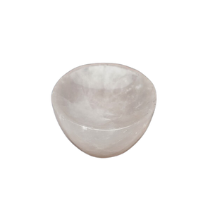Rose Quartz Bowl (639g) - Love, Calm & Heart‑Healing Energy - Heavenly Crystals Online