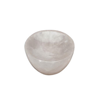 Rose Quartz Bowl (639g) - Love, Calm & Heart‑Healing Energy - Heavenly Crystals Online