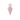 Rose Quartz Faceted Pendulum - Heavenly Crystals Online