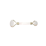 Rose Quartz Gold Facial Massage Roller - Heavenly Crystals Online