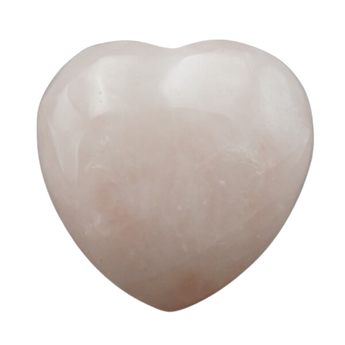 Rose Quartz Heart (192g) with stand – Love, Compassion & Emotional Healing - Heavenly Crystals Online