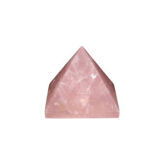 Rose Quartz Pyramid (203g) – Love, Compassion & Heart‑Healing Energy - Heavenly Crystals Online