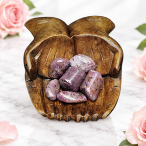 Ruby Tumbled Stone – Passion, Courage & Life‑Force Energy - Heavenly Crystals Online