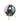Ruby Zoisite Sphere with wooden stand - Heavenly Crystals Online 
