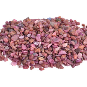 Ruby Chips - 100 grams in an organza pouch - Heavenly Crystals Online
