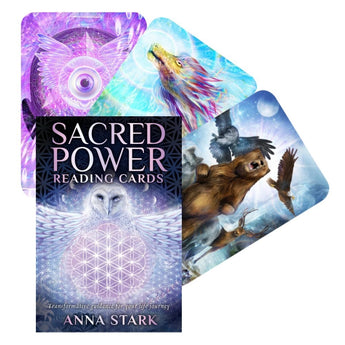 Sacred Power Reading Cards - Anna Stark - Transformative Guidance, Healing Energy & Spiritual Empowerment - Heavenly Crystals Online