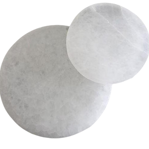 Selenite Charging Plate – Cleanse & Recharge - Heavenly Crystals Online