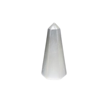 Selenite Generator (10cm) – Cleansing, Clarity & High-Vibration Light Energy - Heavenly Crystals Online