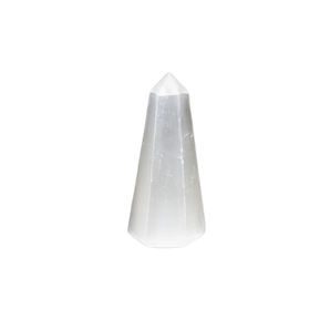 Selenite Generator (10cm) – Cleansing, Clarity & High-Vibration Light Energy - Heavenly Crystals Online