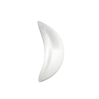 Selenite Moon Bowl (197g) – Cleansing, Charging & Lunar Energy - Heavenly Crystals Online
