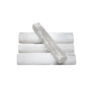 Selenite Rod – Raw Cleansing Crystal for Energy Purification & Meditation Rituals - Heavenly Crystals Online