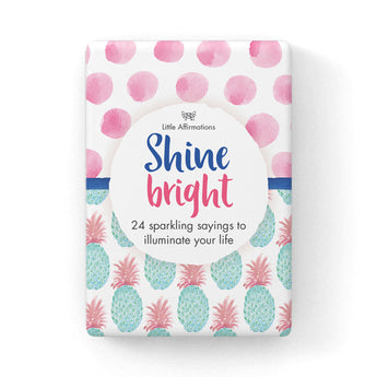Shine Bright Affirmation Cards – Daily Inspiration, Confidence & Positive Energy - Heavenly Crystals Online