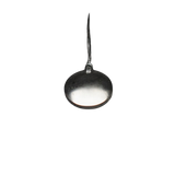 Shungite Genuine Round Pendant with black cord - Protection, Grounding & EMF Shielding - Heavenly Crystals Online