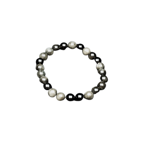 Silver Sheen Obsidian Bracelets (7mm) - Protection, Grounding & Inner Strength - Heavenly Crystals Online