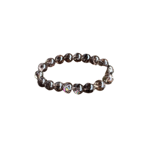 Smoky Quartz Light Rainbow Bracelet