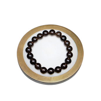 Smoky Quartz Dark Bracelet - Grounding, Protection & Inner Clarity - Heavenly Crystals Online