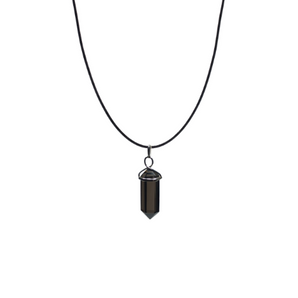Smoky Quartz Double Terminated Pendant – Grounding, Protection & Emotional Stability - Heavenly Crystals Online