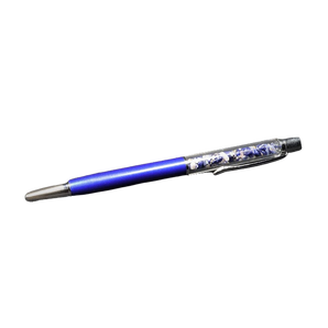 Sodalite Crystal Pen with Velvet Pouch – Healing Stone Writing Tool for Clarity & Calm - Heavenly Crystal Online