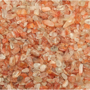 Sunstone Chips (100g) Pouch for Vitality Positivity Empowered Energy - Heavenly Crystals Online