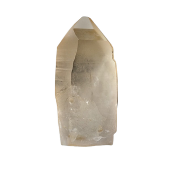 Tangerine Lemurian Quartz Point (287g) Inner Healing, Light‑Code Activation & Soul Expansion - Heavenly Crystals Online