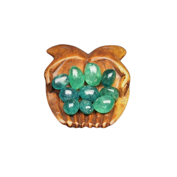Teal Fluorite Tumbled Stone – Clarity, Balance & Spiritual Awakening - Heavenly Crystals Online