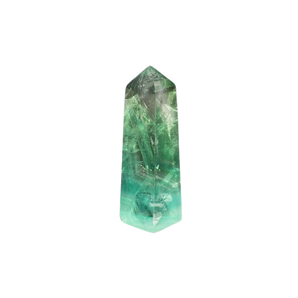 Green/Teal Fluorite Tower - 185 grams