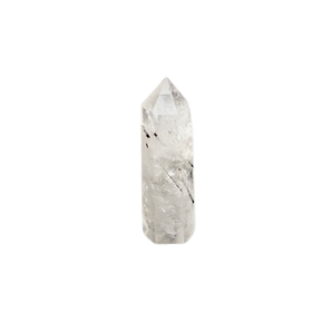 Tourmalinated Quartz Generator Point - Heavenly Crystals Online