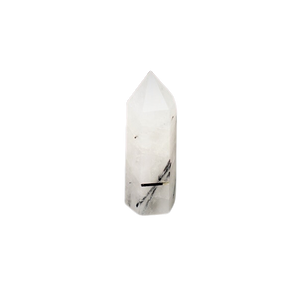 Tourmalinated Quartz Generator Point - Heavenly Crystals Online