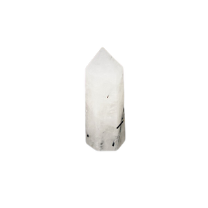 Tourmalinated Quartz Generator Point - Heavenly Crystals Online