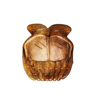 Wooden Offering Hands – Hand‑Carved Altar Bowl for Crystals & Ritual Offerings
 - Heavenly Crystals Online