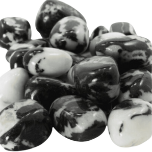 Zebra Jasper Tumbled Stones - Grounding, Balance & Yin–Yang Harmony - Heavenly Crystals Online