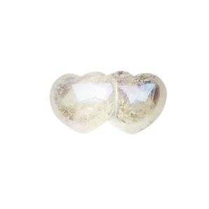 Angel Aura Quartz Double Heart - 198 grams