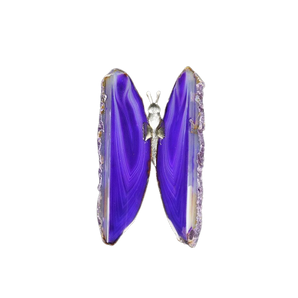 Purple Agate Butterfly 3