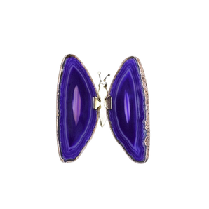Purple Agate Butterfly 4