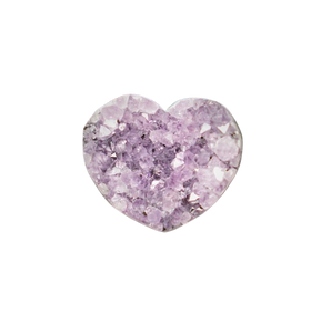 Amethyst Geode Heart - 64 grams