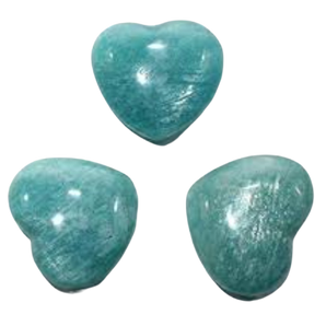 Amazonite Hearts - Small
