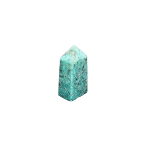 Amazonite with Hematite Tower - 65 grams