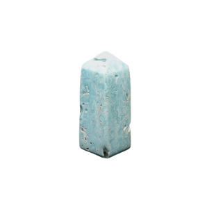 Caribbean Blue Calcite Tower - 125 grams