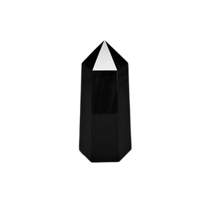 Black Obsidian Generator Point - 887 grams