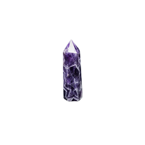 Chevron Amethyst Generator Point - 55 grams