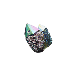 Rainbow Aura Elestial Quartz Cluster - 363 grams