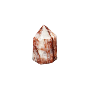 Fire Quartz Generator Point - 253 grams