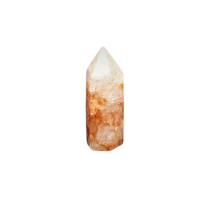 Fire Quartz Generator Point - 160 grams