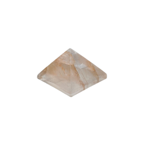 Fire Quartz Pyramid - 138 grams