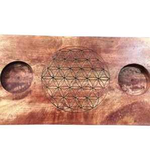 Flower of Life Rectangle Crystal Grid