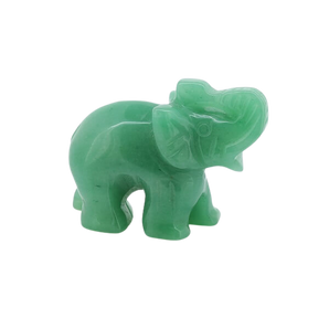 Green Aventurine Elephant - 66 grams