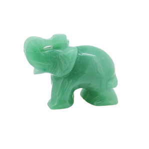 Green Aventurine Elephant - 66 grams