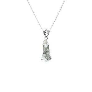 Herkimer Diamond Pendant 925 Sterling Silver