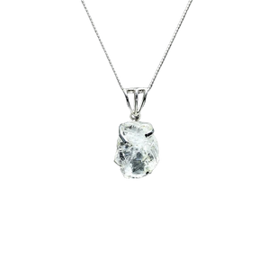 Herkimer Diamond Pendant 925 Sterling Silver